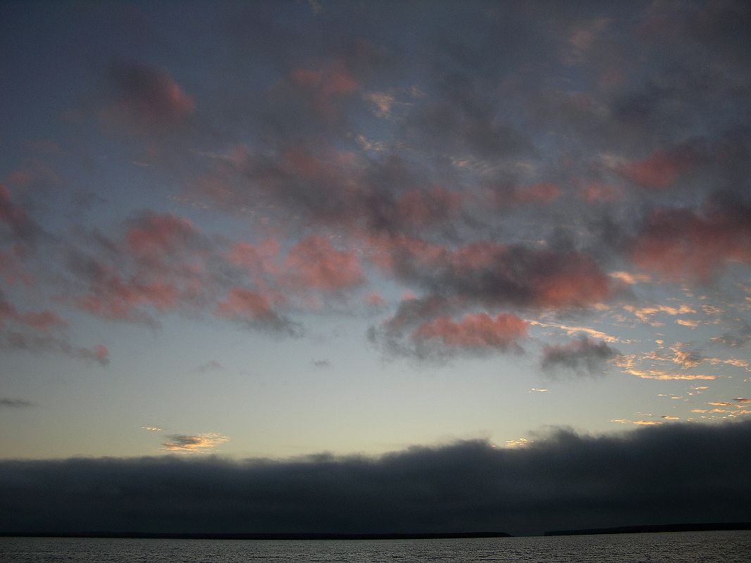 Galapagos 7-2-12 Genovesa Darwin Bay Sunset